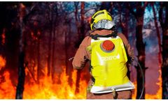 Genfo - Model EVO - Premium Quality Flexible Fire Extinguisher Backpack