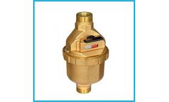 NWM - Model PD-LFC-B - Brass Body Volumetric Liquid Filled Meter with Remote Cable