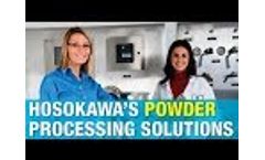 Hosokawa`s Wide Range of Equipment & Services - Video