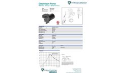 CO2Meter - Model PMP-0010 - Micro Pumps for Gas Sampling Sensors - Brochure