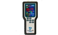 GasLab Pro - Model CM-1000-00-00-52-00 - 0-25% Oxygen O2 Sampling Data Logger
