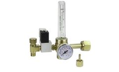 CO2Meter - Model PRT -0346 - CO2 Tank Regulator with Solenoid Valve