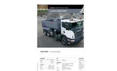 Scania - Model 60 Hz - Power Generation Engines - Brochure
