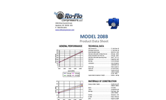 Ro-Flo - Model 208B - Compressor Brochure