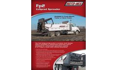 EzSpred - Model Fp2-20 Fp2 - Manure Spreaders - Brochure