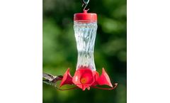 Audubon - Glass Swirl Hummingbird Feeder