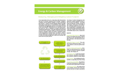 Energy and Carbon Management Brochure