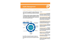 Audits Management Datasheet