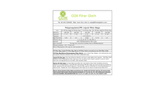 Micron - Polypropylene Filter Bag Brochure