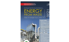 9th Annual Energy From Waste Conference (SMi) 2016 Brochure