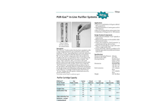PUR-Gas In-Line Purifier Systems Brochure