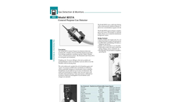 Model 8057A Series - General Purpose Gas Detector Brochure