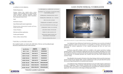 Axis Industrial Type of Ethylene Oxide Sterilizer Brochure