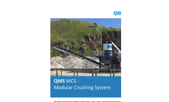 QMS - Aggregate Processing Plant - Brochure