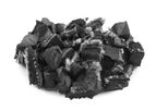 Unpainted Black Landscape Rubber Mulch