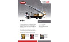 Schramm - Model 450 and 455 Series - Drill Rigs - Brochure