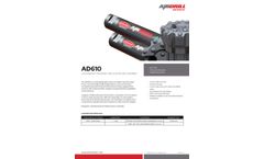 Schramm - Model AD600 Series - Reverse Circulation Hammers - Brochure