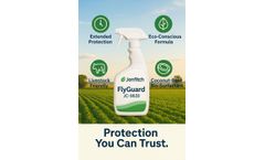 FlyGuard JC-9600/9620 – Biosurfactant Fly Control for Manure & Barn Systems