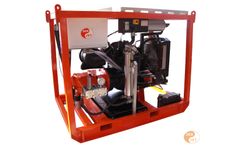 DEN-JET - Model CD100 Series - High Pressure Water-Blasters and Water-Jetting Machines