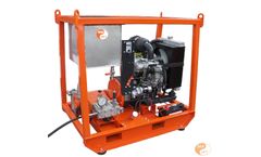 DEN-JET - Model CD50-2000 - High Pressure Water-Blasters and Water-Jetting Machines