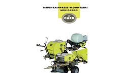 CAEB - Model MINICARGO MCM - Transport Trailers - Brochure