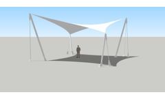 Malvern - Model 4P 1000 - Fabric Canopy