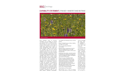 Phase 1 Habitat & Botanical Survey Specification