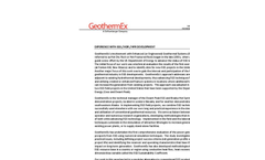 Enhanced Geothermal Systems Brochure