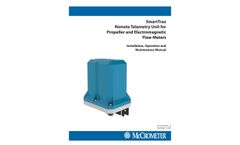 SmartTrax - Remote Telemetry Unit for Propeller and Electromagnetic Flow Meters - Manual