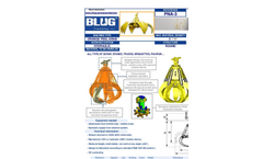 Credeblug - Model C2-1,1 - Clamshell Grab - Brochure