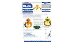 ClaCredeblug - Model PEA-1,1 - Clamshell Dredge and Dredging Orange Peel Grab - Brochure