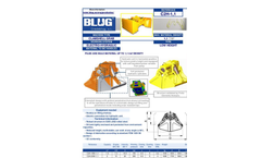 Credeblug - Model C2-1,8 - Clamshell Grab  -Brochure
