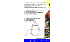 Stemm - Model PH-3,5 - Electro-Hydraulic Orange Peel Grabs Brochure