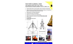 Stemm - Model CMC-1,1 - Four Rope Clamshell Grabs Brochure