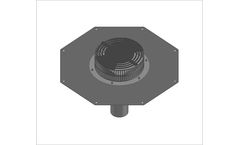 Mosbaek - Model FDE - Roof Drain with Discharge Control