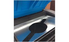 Egbert-H-Taylor - Waste Bin Lid in Lid with Optional Restrictor Plates