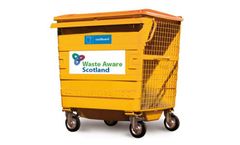 Egbert-H-Taylor - Model 1100L - Cage Bin - Recycling Container