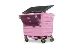 Egbert-H-Taylor - Model 1100L - Continental Drop Back Waste Container