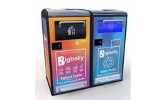 Bigbelly - Model HC5/SC5 - Double Smart Waste and Recycling System