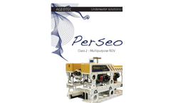 Perseo - Model GTV - ROV Visual Inspections Camera System Brochure