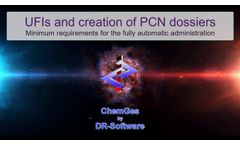 (Brief description) Creation of UFI and PCN notification with ChemGes by DR software - Video