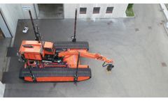 Amphibious dredger DRM DRAGFLOW - Extraordinary machinery for dredging and mining applications - Video