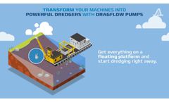 Unleashing Dragflow SUBMERSIBLE dredging Pumps for Heavy Duty applications! - Video