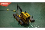 Amphibious Dredges Revolutionize Project Efficiency on land and water | 3D Animation - Video