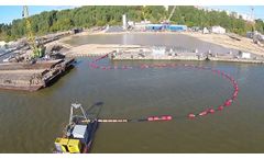 Harbor dredging with Dragflow EL604BS pump - Video