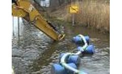 Channel dredging with Dragflow pumps - Dragados canal - Dragagem do canal - Video