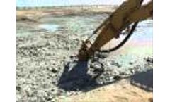 Dragflow HY 85 and HY 85 with cutters pumping mud - Video