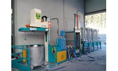 CEB - Model EW100 - High Pressure Washing Machine for Open Top Wheeled Containers