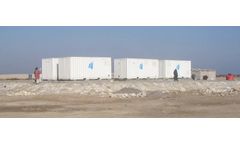 Blue - Model B - Water Treatment Shelter Unit