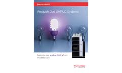 Thermo Fisher Vanquish - Model Duo - HPLC and UHPLC Systems - Brochure